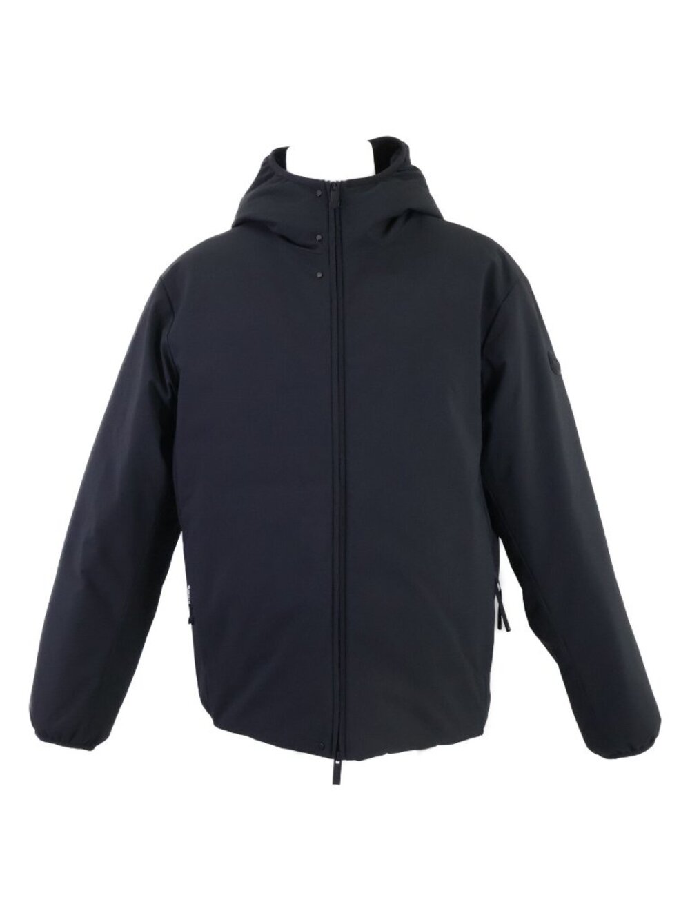 Moncler Polset Embossed Logo Hoodie Down